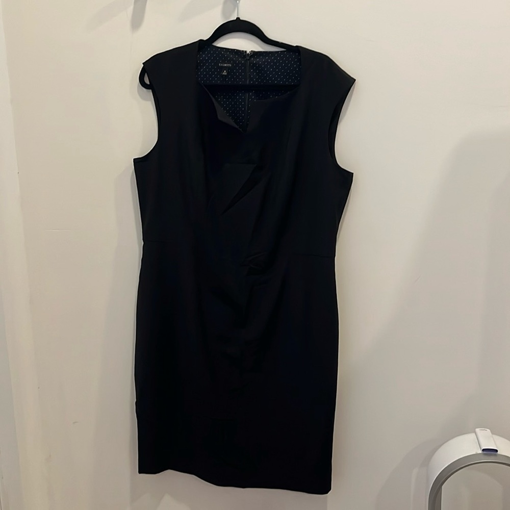 Talbots light wool dress